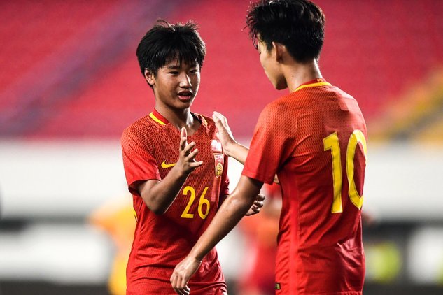 意大利国家之杯：中国U15队2-0意大利U15，沙明梅开二度