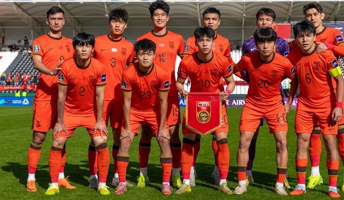 北青：U23国足6月在遵义和贵阳与塔吉克斯坦U23进行热身赛