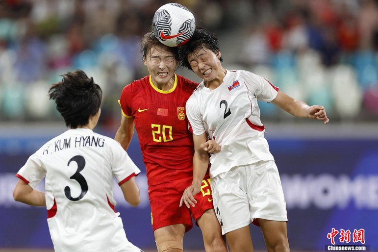 控场与进攻双落后：中女足0-2朝鲜数据解析
